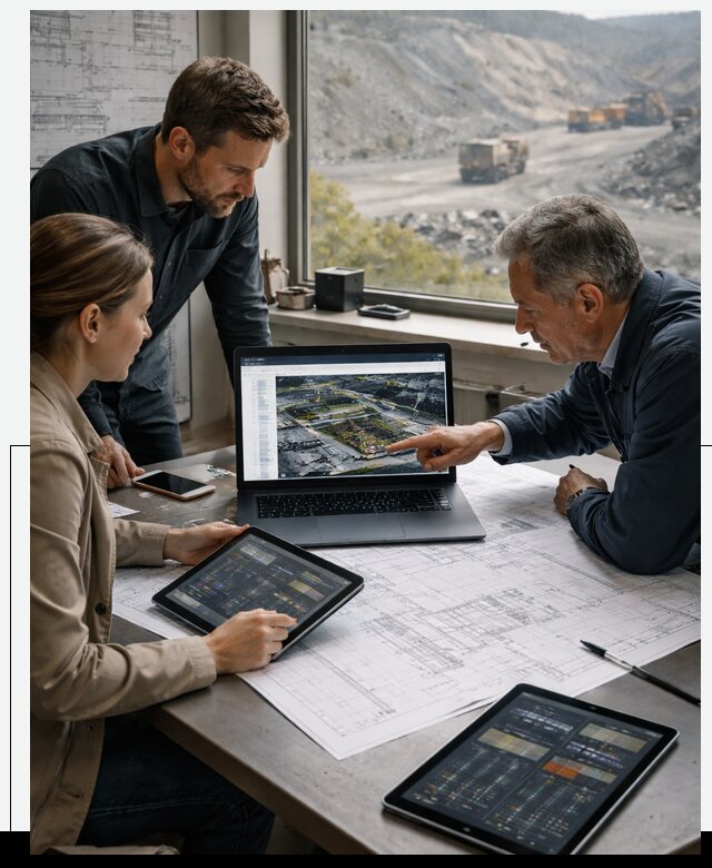 Разработка и внедрение систем для горнодобычи в Чите