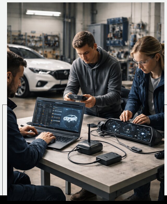 Разработка Connected Car и ПО для автопрома в Чите