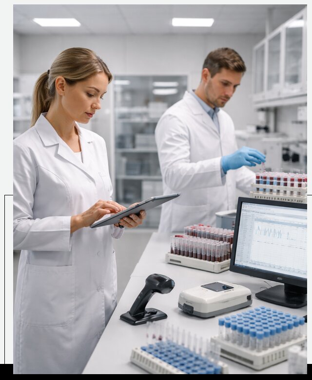 Разработка и внедрение LIMS системы для биотех лабораторий в Чите