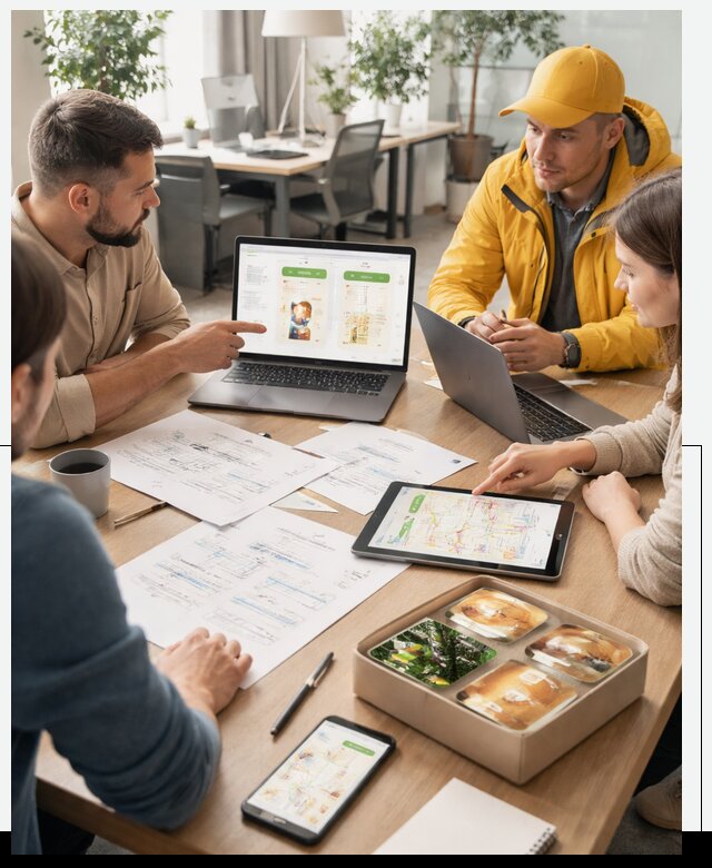 Разработка агрегатора доставки еды в Чите от 15525 р., АвикейЧта